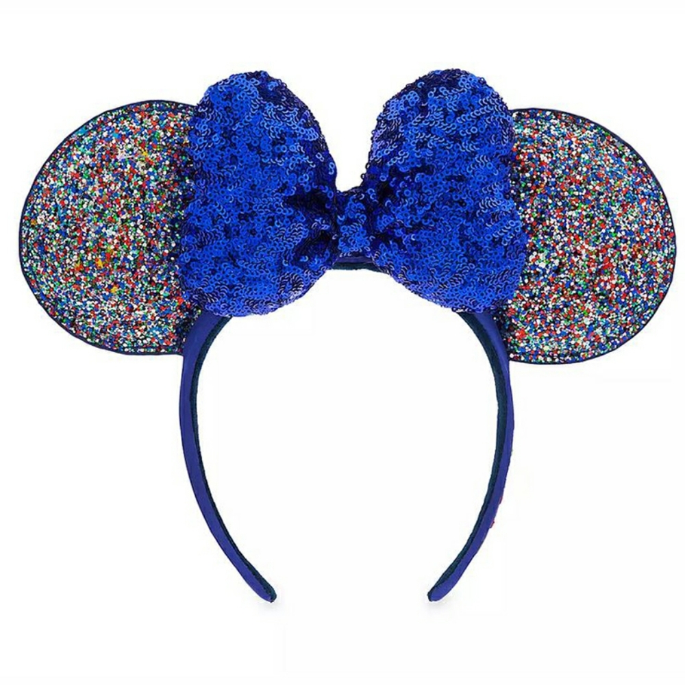 Glittery 2020 Minnie Mouse Ears
